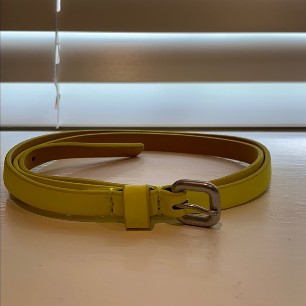 Neon yellow belt